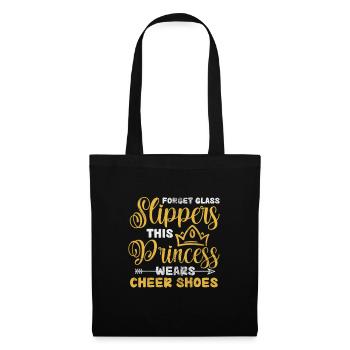 Cheerleader Cheerleading Sport Gymnastics Gift - Sac en tissu - noir - Devant