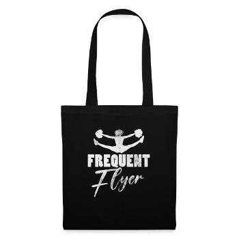 Cheerleader Cheerleading Sport Gymnastics Gift - Sac en tissu - noir - Devant
