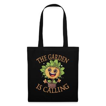 The Garden Is Calling Funny Garden Lovers - Tote Bag - black - Front