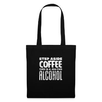 Coffee Alcohol - Tote Bag - black - Front