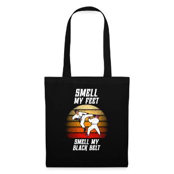 Smell My Feet Smell My Black Belt Karate - Tote Bag - black - Front
