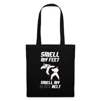 Smell My Feet Smell My Black Belt Karate - Tote Bag - black - Front