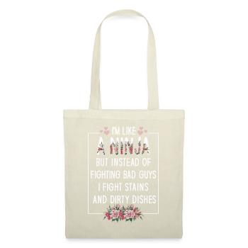 Like A Ninja Housewife - Tote Bag - nature - Front