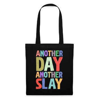 Another Day Another Slay Motivational - Tote Bag - black - Front