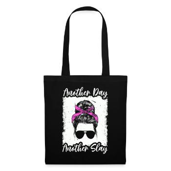 Another Day Another Slay Motivational - Tote Bag - black - Front