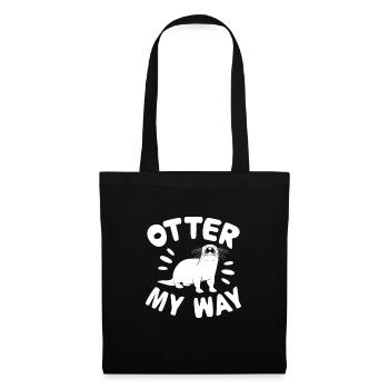 Otter Sea Otter Otter Gift - Tote Bag - black - Front