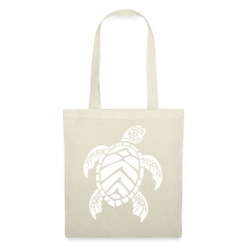 Tortue marine - Sac en tissu - nature - Devant