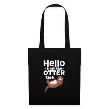 Otter Sea Otter Otter Gift - Tote Bag - black - Front