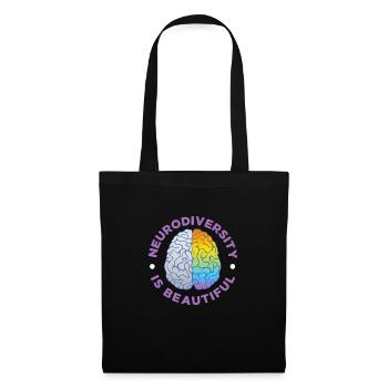 TDAH TDAH Cadeau de déficit de l’attention - Sac en tissu - noir - Devant