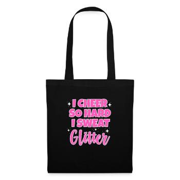 cheerleader - Sac en tissu - noir - Devant