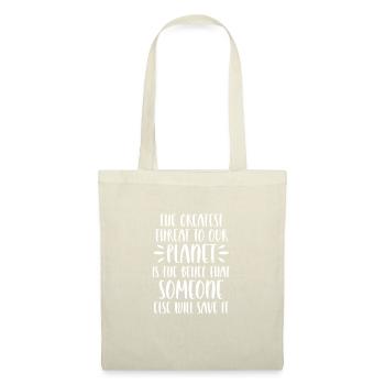 Changement climatique - Sac en tissu - nature - Devant