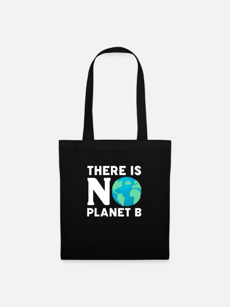 Klimawandel - Stoffbeutel - Schwarz