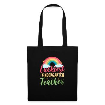 Kindergarten Child School Enrollment School Gift - Tote Bag - black - Front