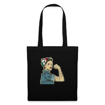 Mexique - Sac en tissu - noir - Devant