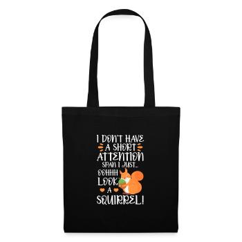 TDAH TDAH Déficit de l’attention Cadeau - Sac en tissu - noir - Devant
