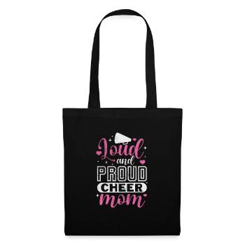 Cheerleader Cheerleading Sport Gymnastics Gift - Tote Bag - black - Front