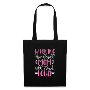 Handball Handball Joueur Handball Joueur de handball Cadeau sportif - Sac en tissu - noir - Devant