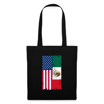 Cadeau de la nation mexicaine mexicaine - Sac en tissu - noir - Devant
