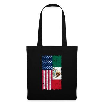 Mexique - Sac en tissu - noir - Devant