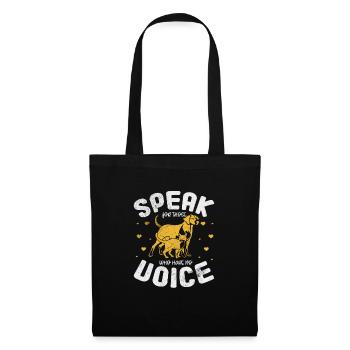 Animal Rescue Animal Welfare Animal Friend Gift - Tote Bag - black - Front