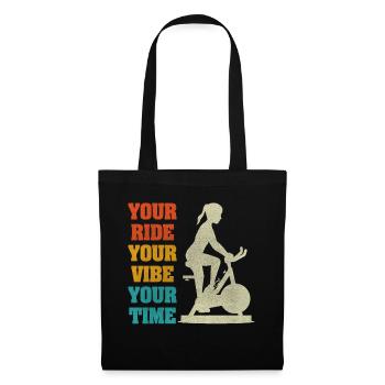 Your Ride Your Vibe Your Time - Tote Bag - black - Front