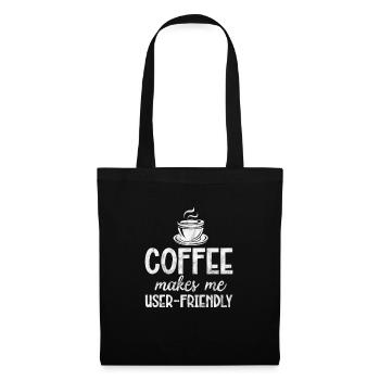 Coffee - Tote Bag - black - Front