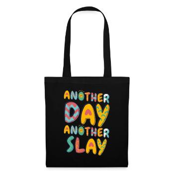 Another Day Another Slay Motivational - Tote Bag - black - Front