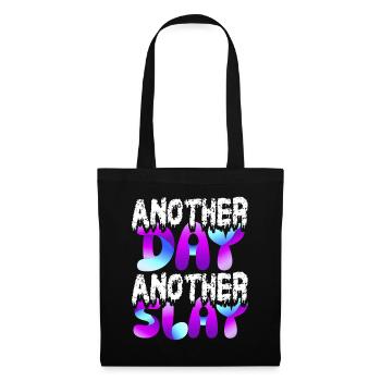 Another Day Another Slay Motivational - Tote Bag - black - Front