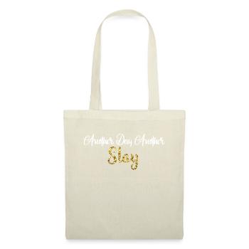 Un autre jour, un autre meurtre, motivant - Sac en tissu - nature - Devant
