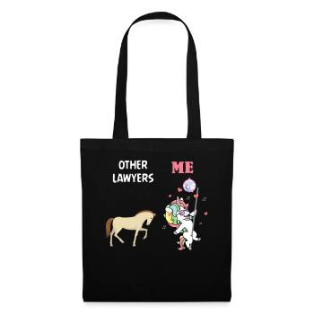 Other Lawyers Me Unicorn Horse - Tote Bag - black - Front