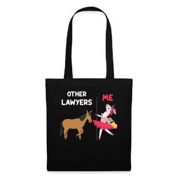 Other Lawyers Me Unicorn Horse - Tote Bag - black - Front