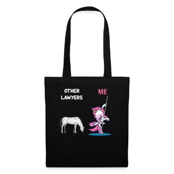 Other Lawyers Me Unicorn Horse - Tote Bag - black - Front