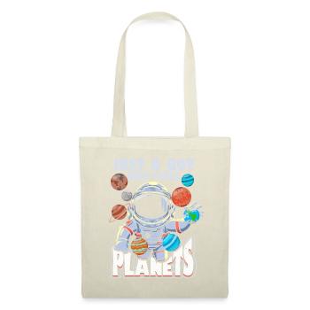 Juste un garçon qui aime les planètes du système solaire - Sac en tissu - nature - Devant