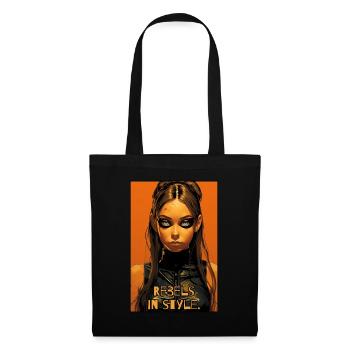 Rebellious in style: Alternative girls - Tote Bag - black - Front