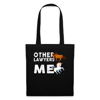 Other Lawyers Me Unicorn Horse - Tote Bag - black - Front