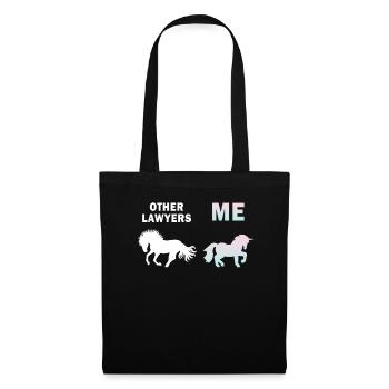 Other Lawyers Me Unicorn Horse - Tote Bag - black - Front