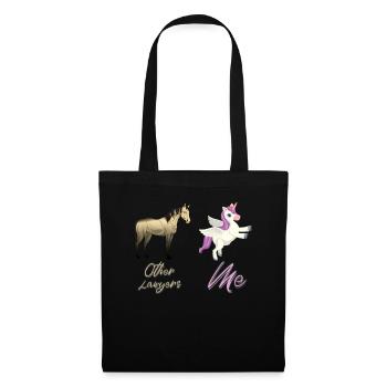 Other Lawyers Me Unicorn Horse - Tote Bag - black - Front