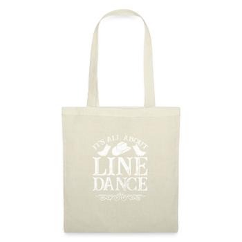 Danse en ligne - Sac en tissu - nature - Devant