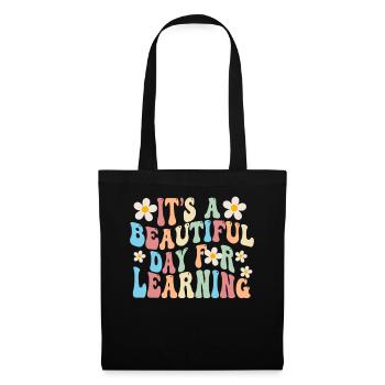 It's A Beautiful Day For Learning - Tote Bag - black - Front