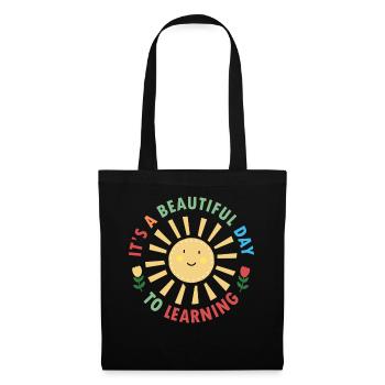 It's A Beautiful Day For Learning - Tote Bag - black - Front