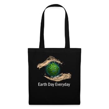 Earth Day Everyday Environmental Awareness - Tote Bag - black - Front