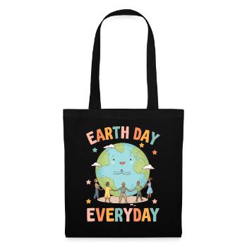 Earth Day Everyday Environmental Awareness - Tote Bag - black - Front