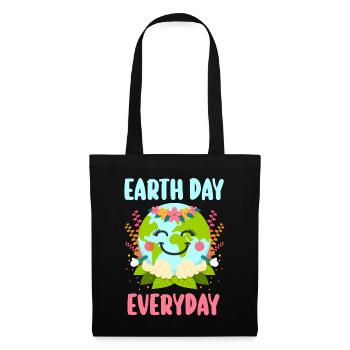 Earth Day Everyday Environmental Awareness - Tote Bag - black - Front
