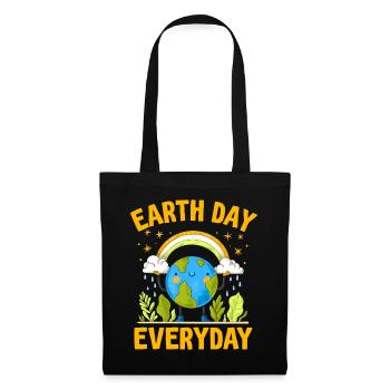 Earth Day Everyday Environmental Awareness - Tote Bag - black - Front