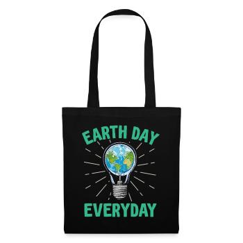 Earth Day Everyday Environmental Awareness - Tote Bag - black - Front