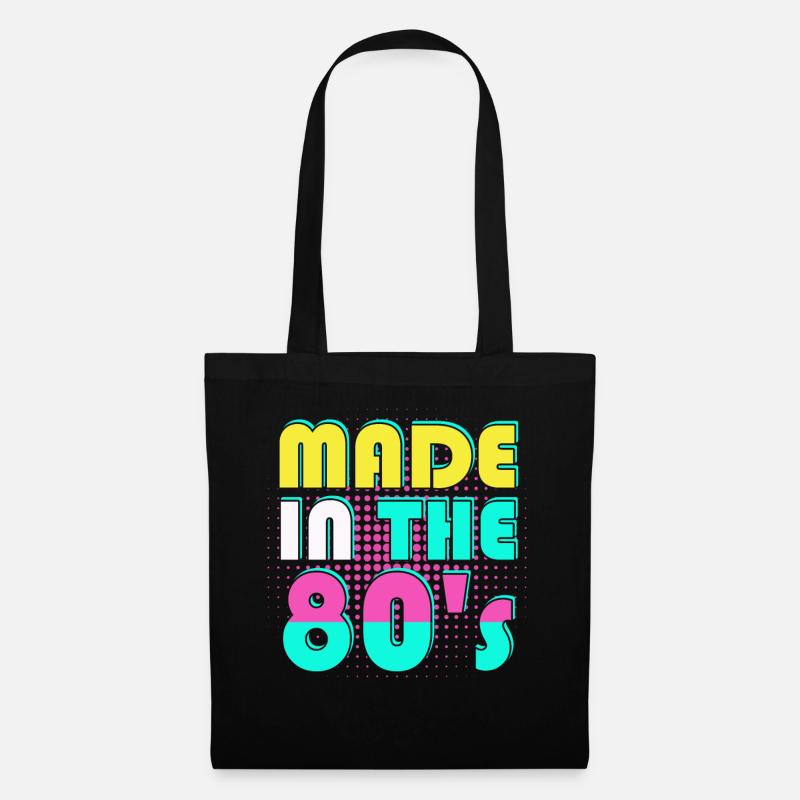 80's The 80s Music - Tote Bag - black