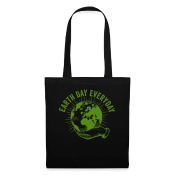 Earth Day Everyday Environmental Awareness - Tote Bag - black - Front