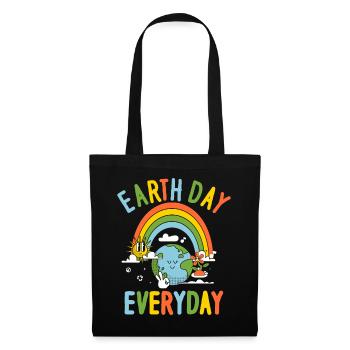 Earth Day Everyday Environmental Awareness - Tote Bag - black - Front