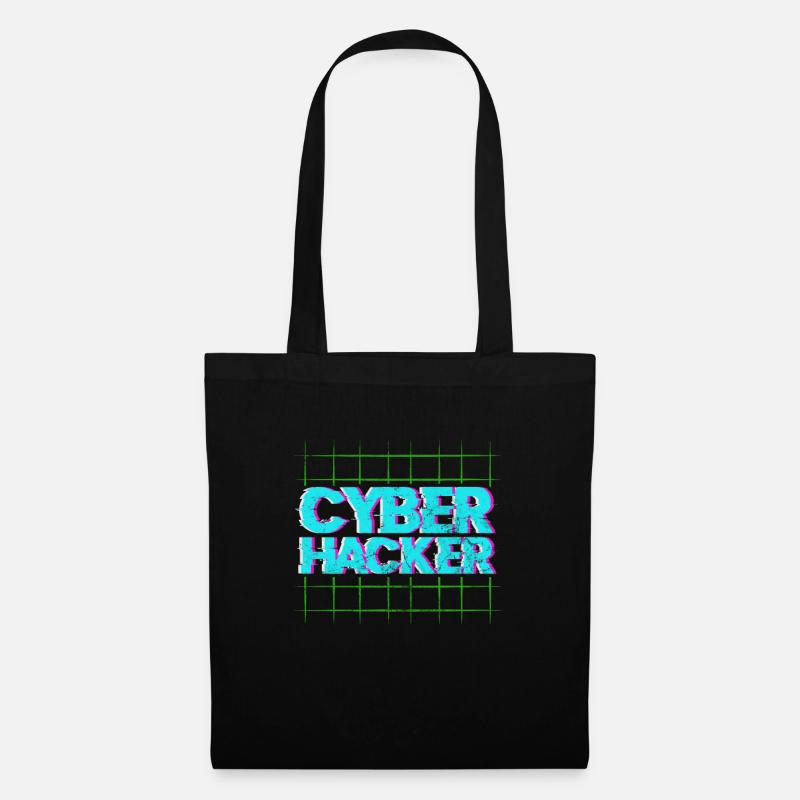 Hacker - Stoffbeutel - Schwarz