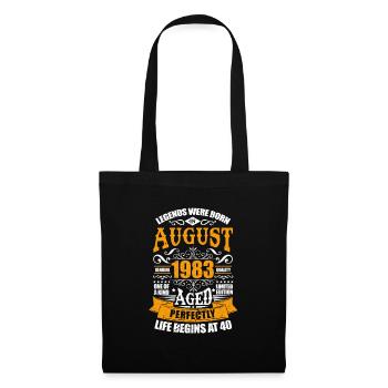 40th birthday - Tote Bag - black - Front